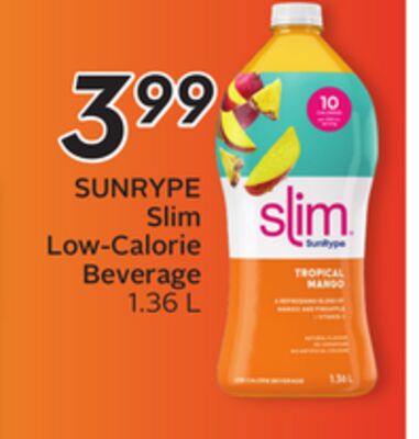 Slim Low-Calorie Beverage