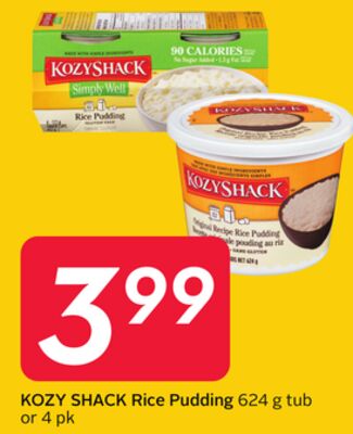 KOZY SHACK Rice Pudding