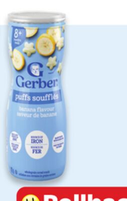 Gerber Puffs and Crunches