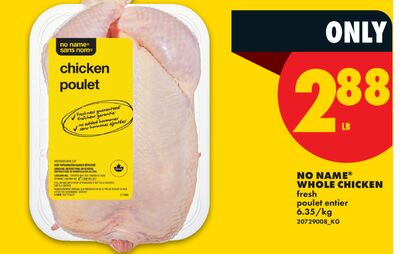NO NAME® WHOLE CHICKEN