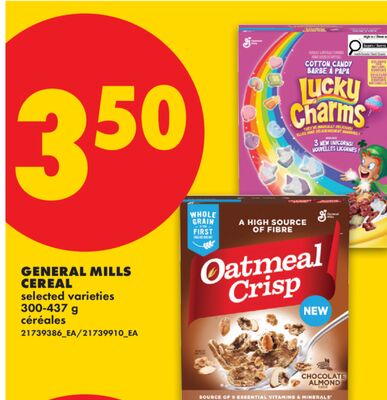 GENERAL MILLS CEREAL, 300-437 g