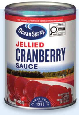 Ocean Spray cranberry sauce