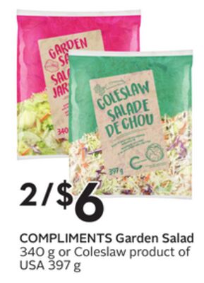 COMPLIMENTS Garden Salad