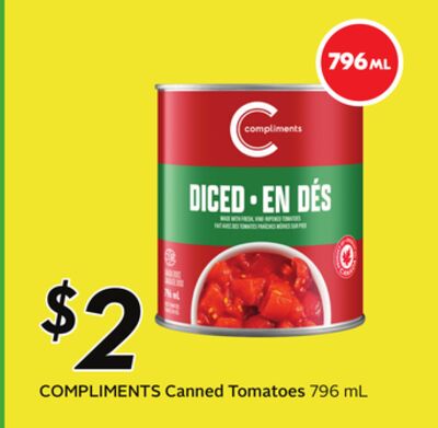 COMPLIMENTS Canned Tomatoes