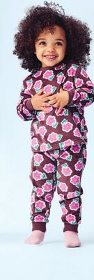 Toddlers' 2-piece velour sleep sets
