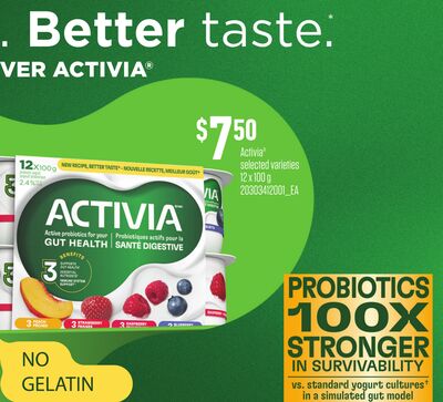 ACTIVIA®, 12 X 100 G