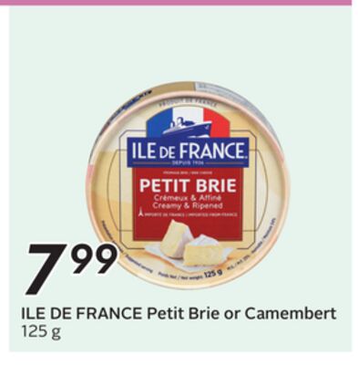 ILE DE FRANCE Petit Brie or Camembert