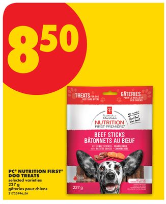 PC® NUTRITION FIRST™ DOG TREATS, 227 g