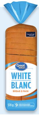 Great Value sliced bread
