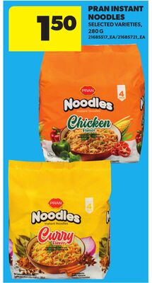 PRAN INSTANT NOODLES, 280 G