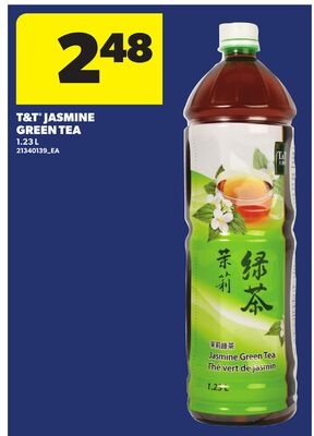 T&T JASMINE GREEN TEA, 1.23 L
