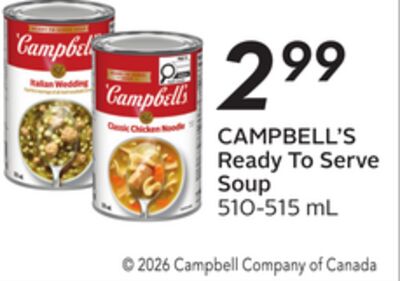Ready To Serve Soup