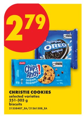 CHRISTIE COOKIES, 251-303 g