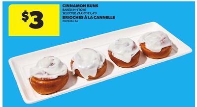 CINNAMON BUNS, 4'S