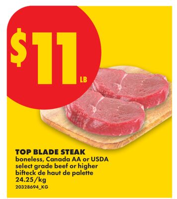 TOP BLADE STEAK
