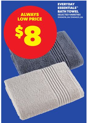 EVERYDAY ESSENTIALS™ BATH TOWEL