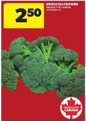 BROCCOLI CROWNS