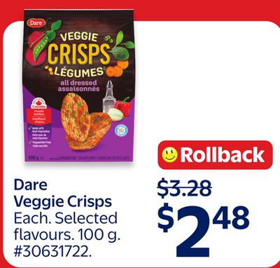 Dare Veggie Crisps