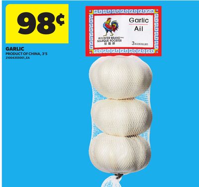 GARLIC, 3'S