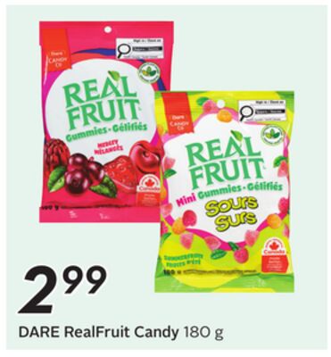 DARE RealFruit Candy