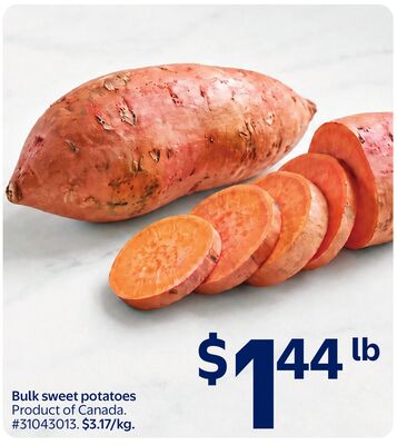 Bulk sweet potatoes