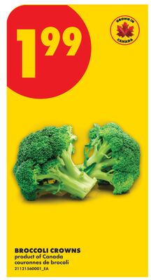 BROCCOLI CROWNS