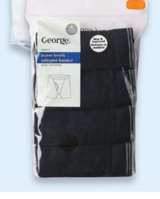 Men's boxer briefs 4-pack.