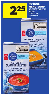 PC® BLUE MENU® SOUP, 500 ML