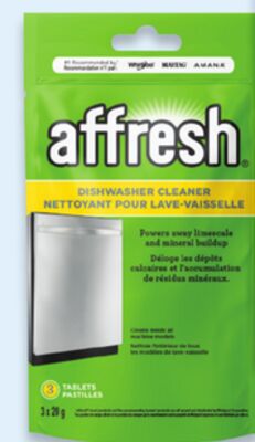 Affresh dishwasher or washing machine cleaners