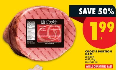 COOK'S PORTION HAM