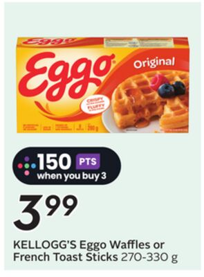 Eggo Waffles or French Toast Sticks - Big Earn
