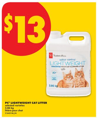PC® LIGHTWEIGHT CAT LITTER, 3.86 kg