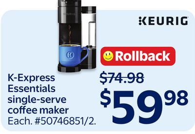 K-Express Essentials single-serve coffee maker