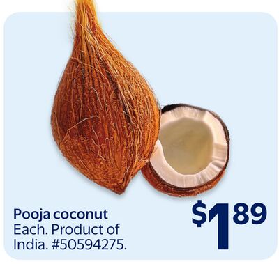Pooja coconut