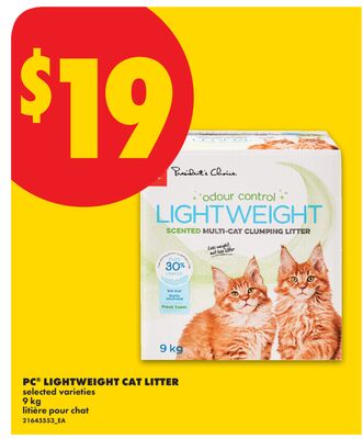 PC® LIGHTWEIGHT CAT LITTER, 9 kg