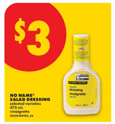 NO NAME® SALAD DRESSING, 475 mL