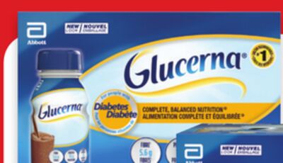 Ensure or Glucerna meal replacement drinks