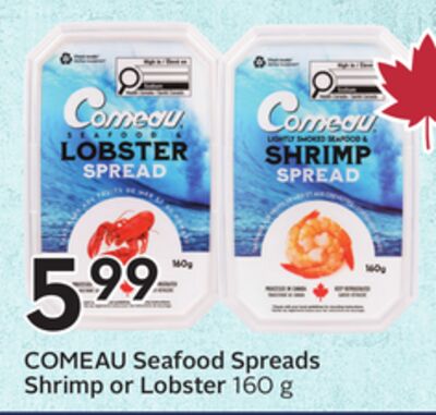 COMEAU Seafood Spreads