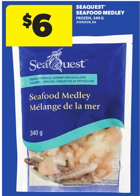SEAQUEST® SEAFOOD MEDLEY, 340 G