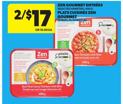 ZEN GOURMET ENTRÉES, 450 G