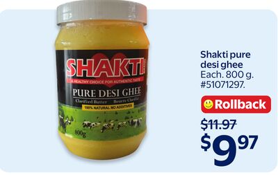 Shakti pure desi ghee