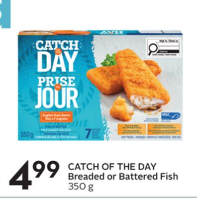 Breaded or Battered Fish