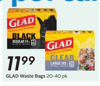 GLAD Waste Bags