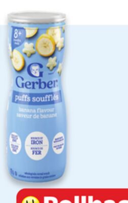 Gerber Puffs and Crunches