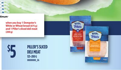 PILLER'S SLICED DELI MEAT, 125-200 G