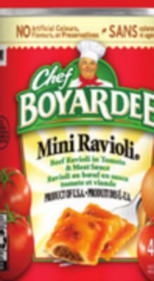 Chef Boyardee pasta