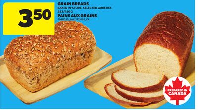 GRAIN BREADS, 383/450 G