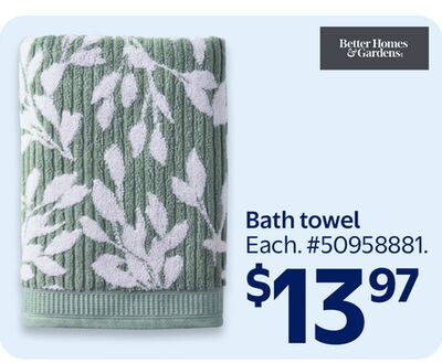 Bath towel