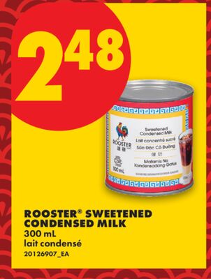 ROOSTER® SWEETENED CONDENSED MILK, 300 mL