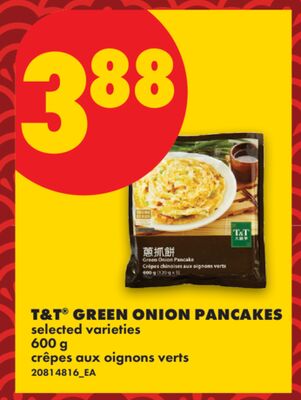 T&T® GREEN ONION PANCAKES, 600 g